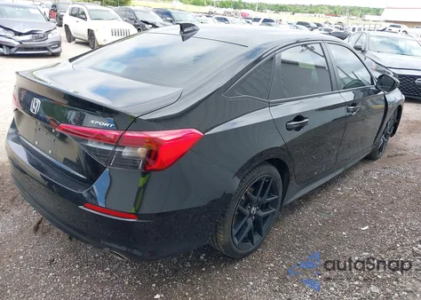 2022 Honda Civic Sport z USA, uszkodzony, nr VIN 2HGFE2F52NH583900